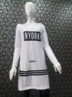 N YORK BASKILI TUNİK